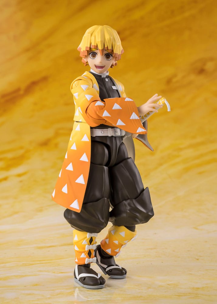 Demon Slayer: Kimetsu no Yaiba SHFiguarts Action Figure Zenitsu Agatsuma 14 cm