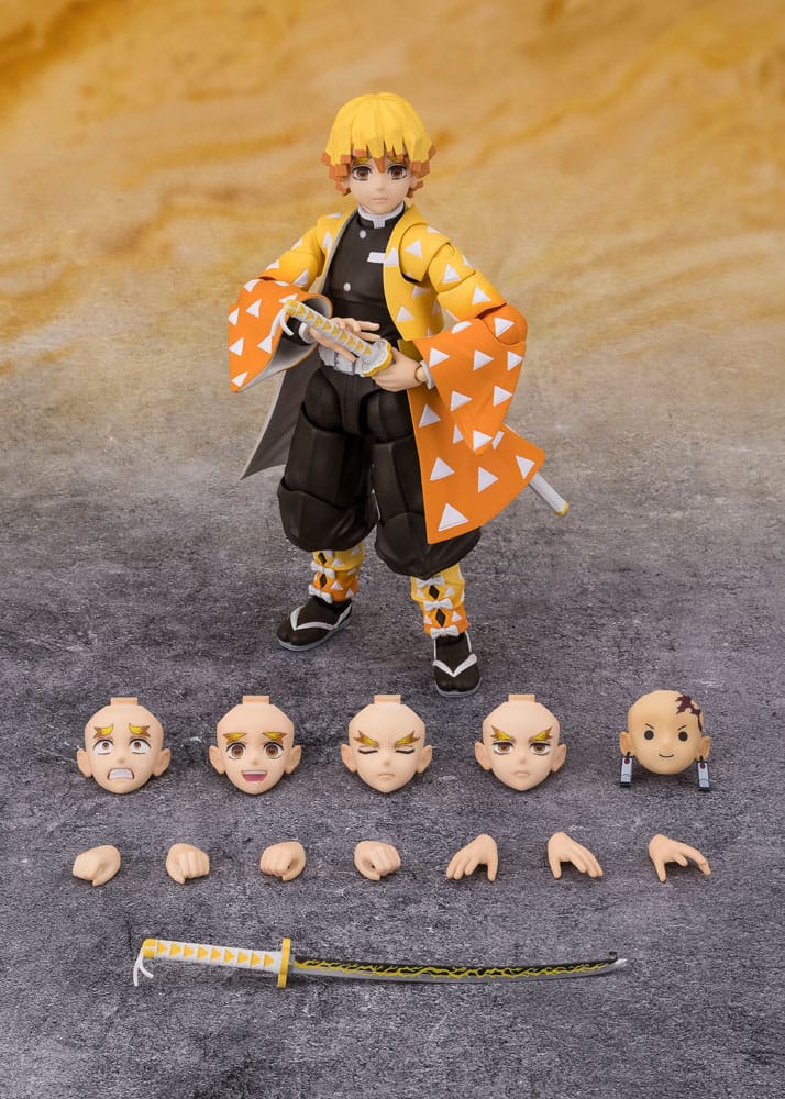 Demon Slayer: Kimetsu no Yaiba SHFiguarts Action Figure Zenitsu Agatsuma 14 cm