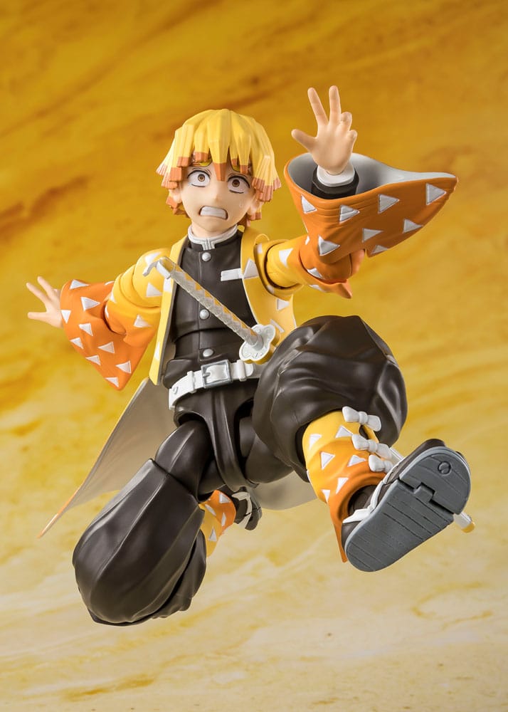 Demon Slayer: Kimetsu no Yaiba SHFiguarts Action Figure Zenitsu Agatsuma 14 cm
