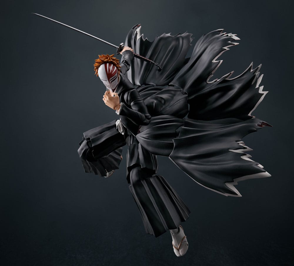 Bleach SH Figuarts Action Figure Ichigo Kurosaki Getsugatensho 16 cm