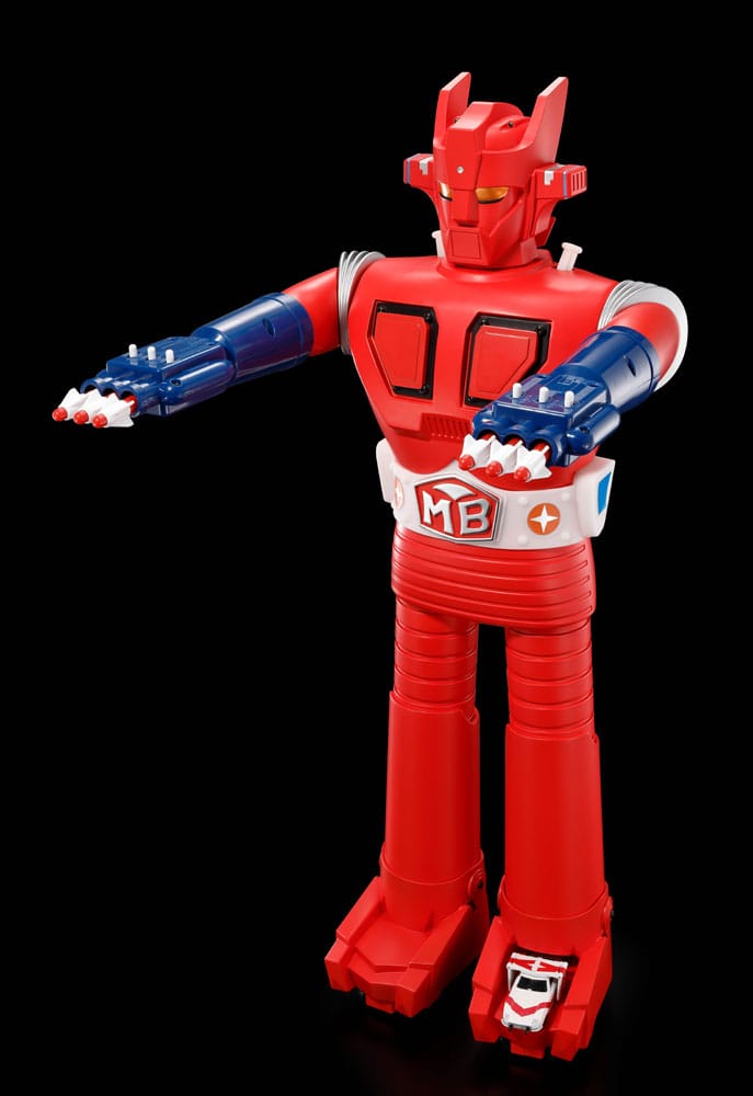 Super Robot Mach Baron Jumbo Machineder Action Figure Machbaron 60 cm