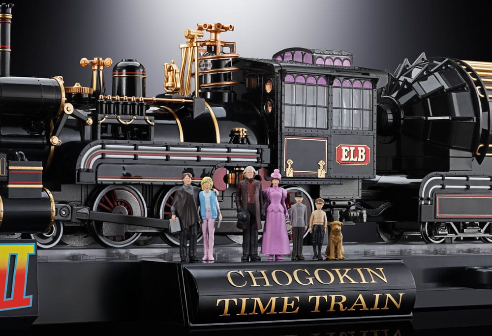 Back To The Future Chogokin Action Figure Time Train 52 cm