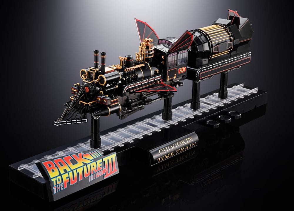 Back To The Future Chogokin Action Figure Time Train 52 cm