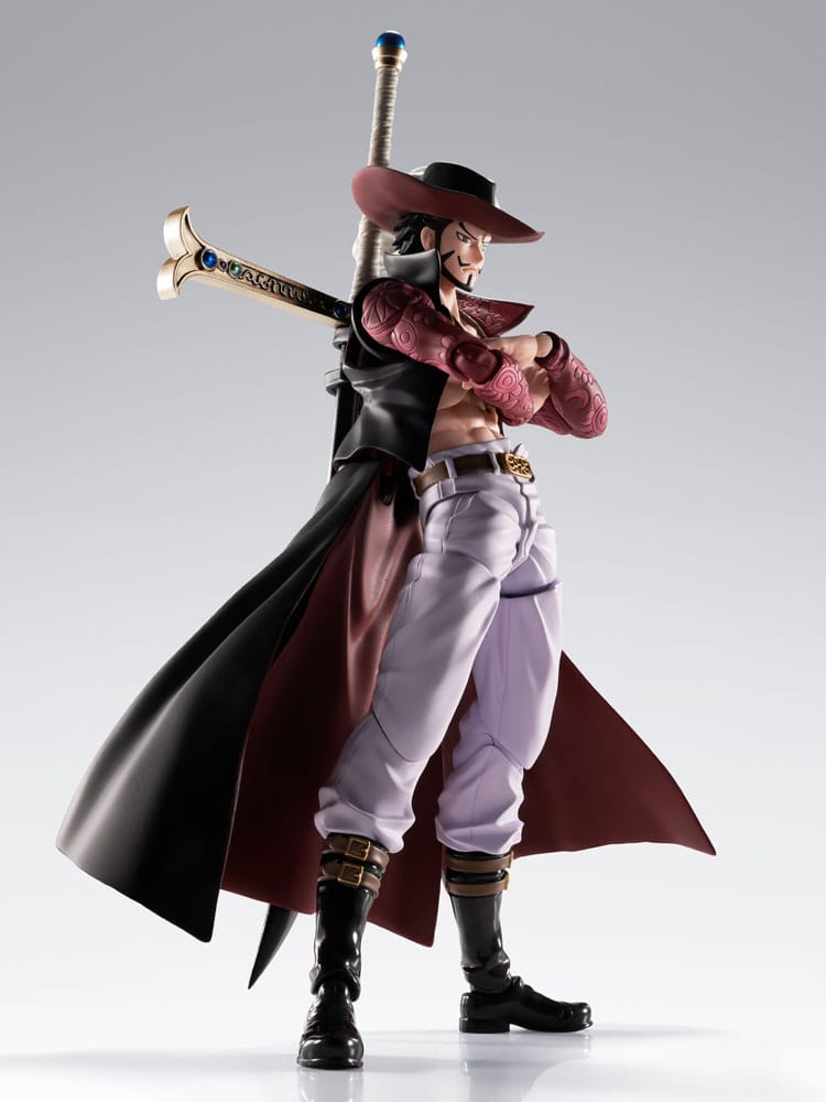 One Piece SHFiguarts Action Figure Dracule Mihawk Hawkeye 17 cm
