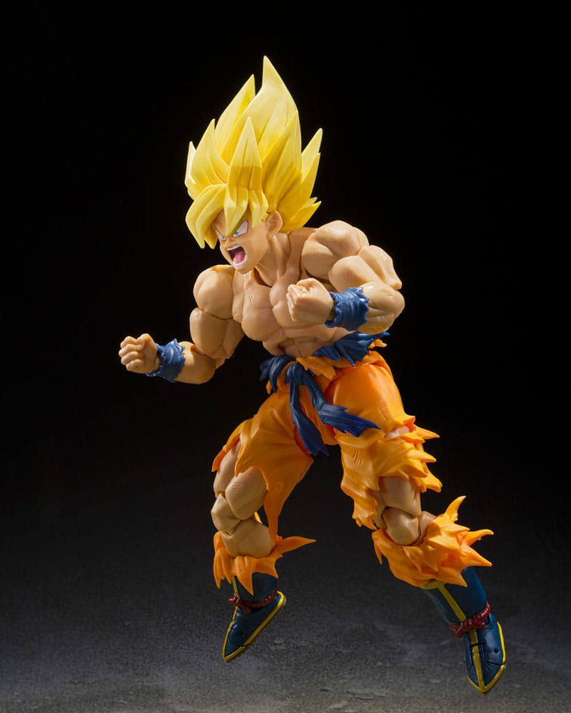 Dragon Ball SH Figuarts Action Figure Super Saiyan Son Goku Legendary Super Saiyan (Best Selection) 15 cm