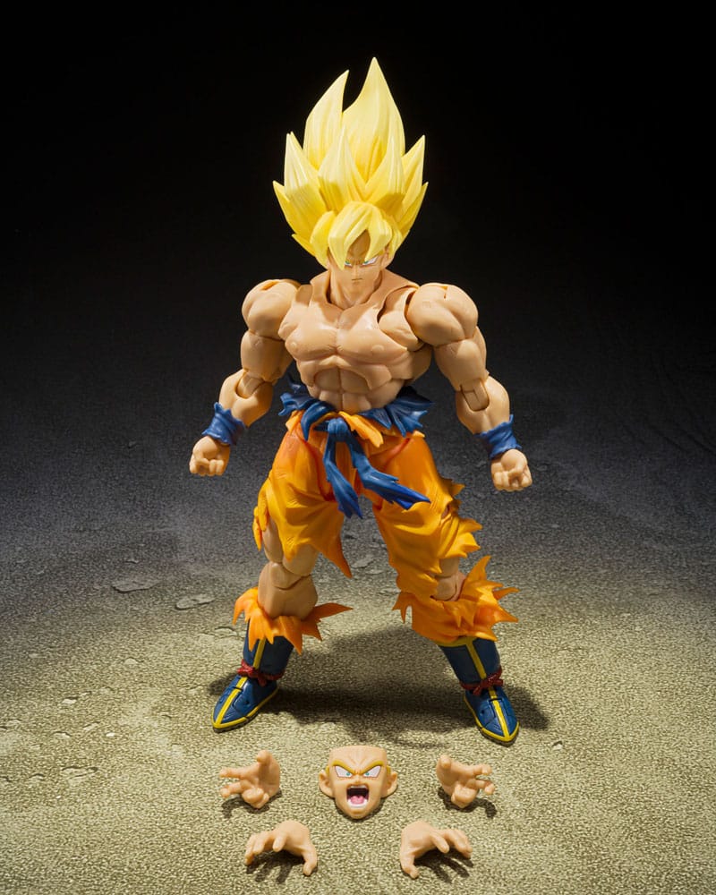 Dragon Ball SH Figuarts Action Figure Super Saiyan Son Goku Legendary Super Saiyan (Best Selection) 15 cm