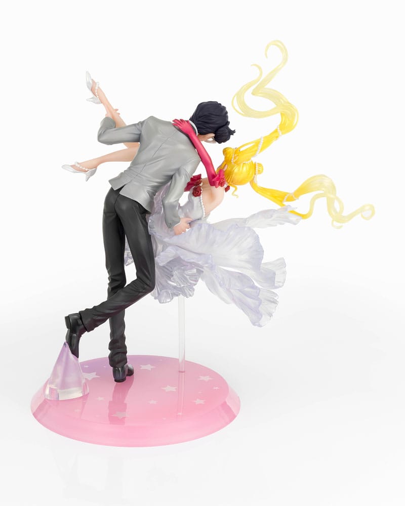 Sailor Moon FiguartsZERO Chouette PVC Statue Usagi & Tuxedo Mask Moonlight Glow Edition 24 cm