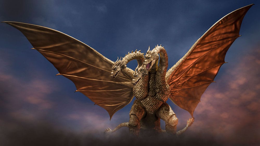 Godzilla S.H. Monster Arts Action Figure King Ghidora (1972) 25 cm