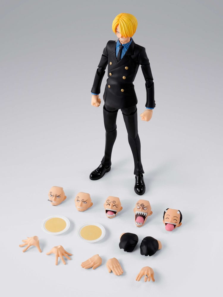 One Piece SHFiguarts Action Figure Sanji Romance Dawn Ver. 15 cm