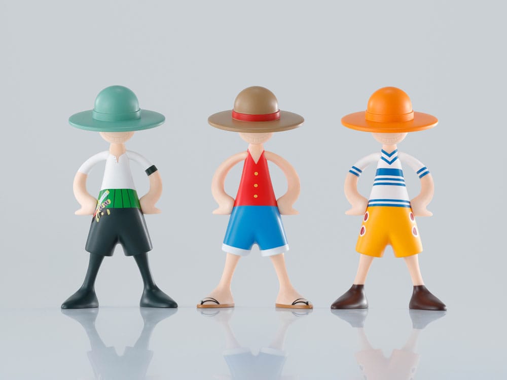 One Piece Luffy´s Mini Figures Archive of Adventure 9 cm Complete Box (10 figures)