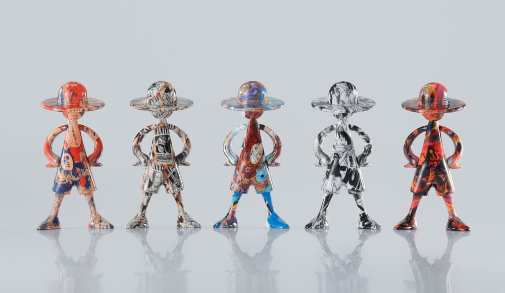 One Piece Luffy´s Mini Figures Archive of Adventure 9 cm Complete Box (10 figures)