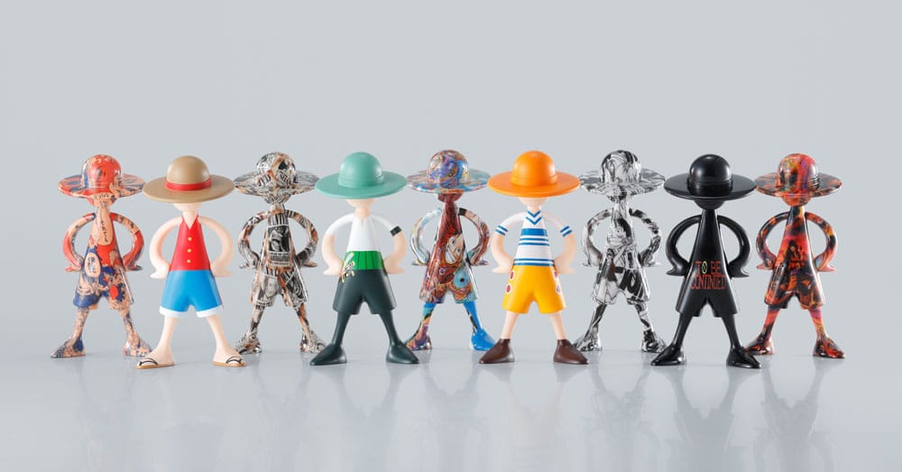 One Piece Luffy´s Mini Figures Archive of Adventure 9 cm Complete Box (10 figures)