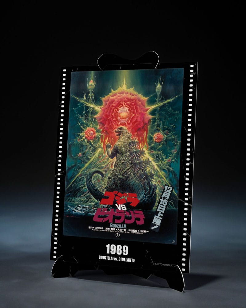 Godzilla (1989) SH Monster Arts Action Figure Godzilla vs. Biollante Movie Graphic Plus 16 cm
