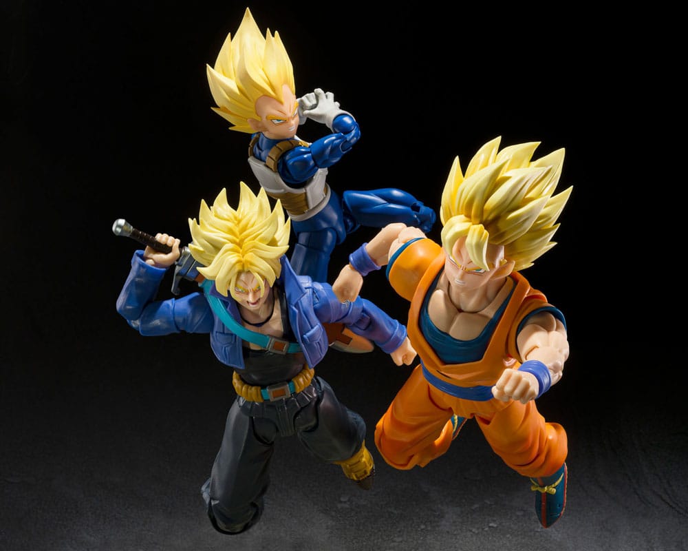 Dragon Ball Z S.H.Figuarts Action Figure Super Saiyan Vegeta (Dangerous Pride) 14 cm
