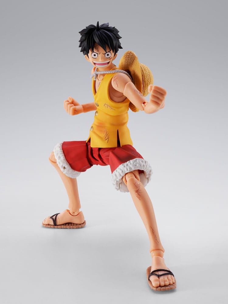 One Piece SHFiguarts Action Figure Monkey D. Luffy Marineford 6 inch