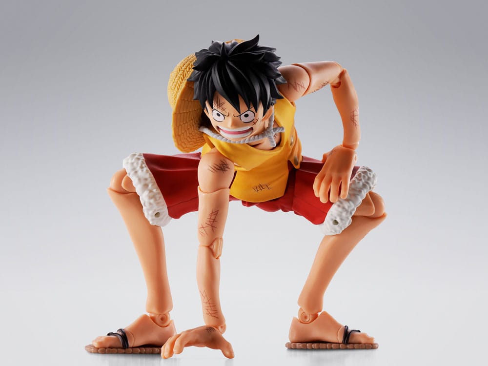 One Piece SHFiguarts Action Figure Monkey D. Luffy Marineford 6 inch