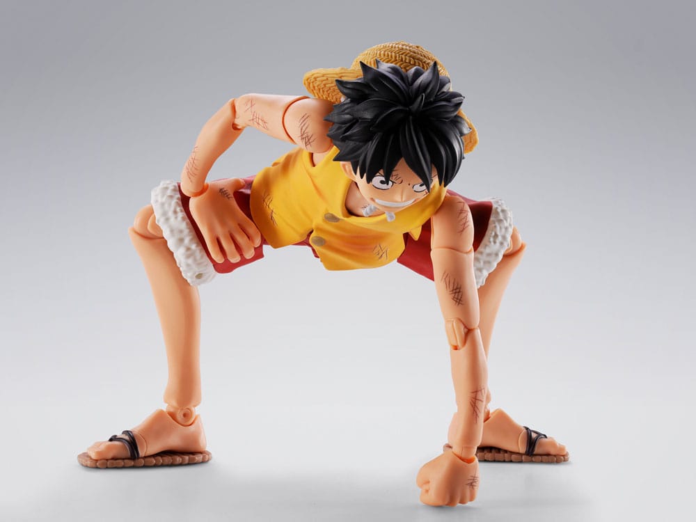 One Piece SHFiguarts Action Figure Monkey D. Luffy Marineford 6 inch