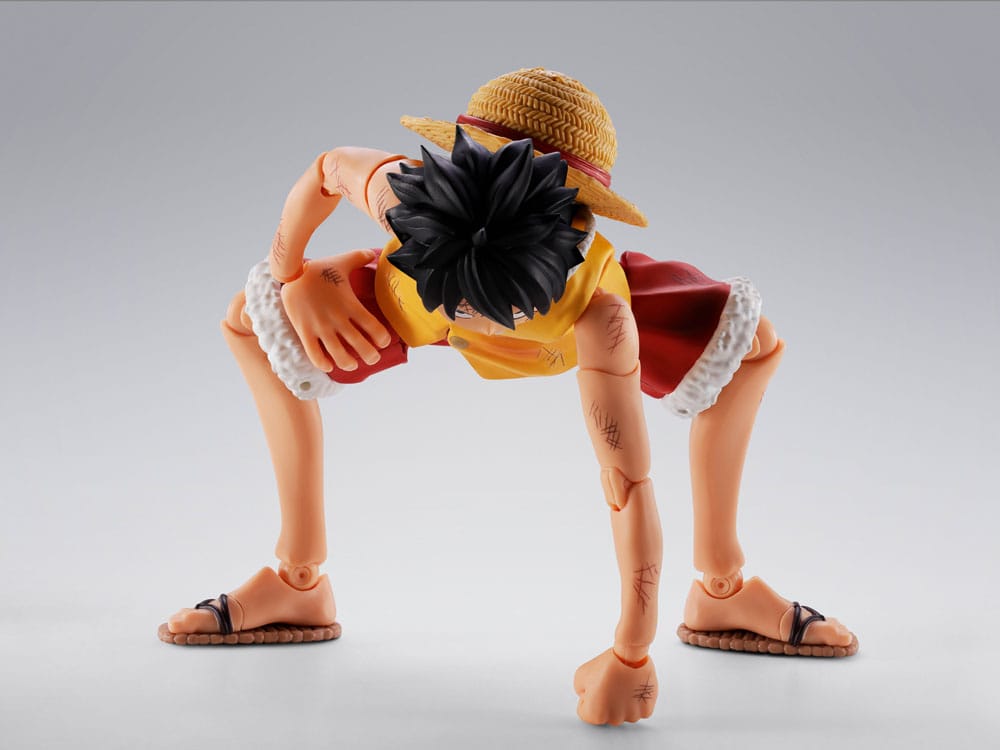 One Piece SHFiguarts Action Figure Monkey D. Luffy Marineford 6 inch