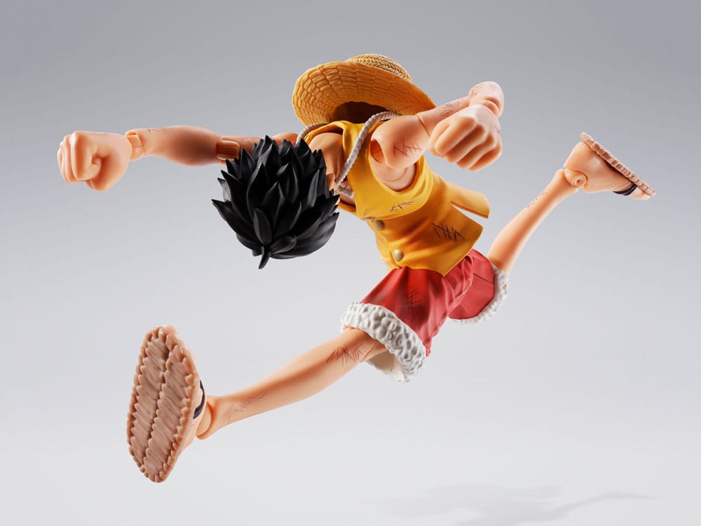 One Piece SHFiguarts Action Figure Monkey D. Luffy Marineford 6 inch