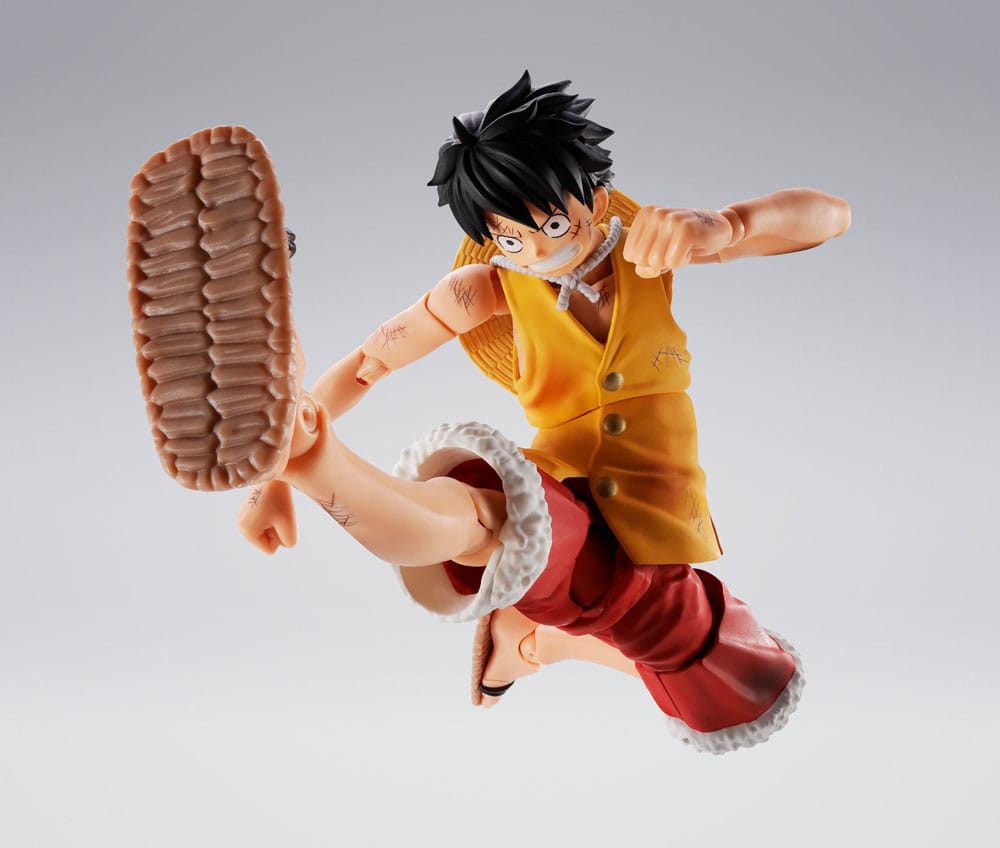 One Piece SHFiguarts Action Figure Monkey D. Luffy Marineford 6 inch