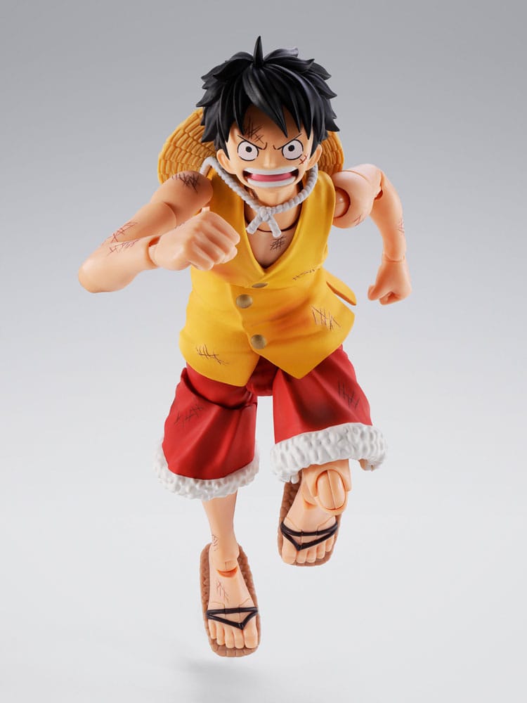 One Piece SHFiguarts Action Figure Monkey D. Luffy Marineford 6 inch