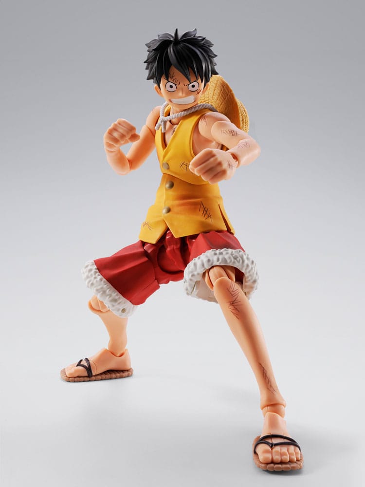 One Piece SHFiguarts Action Figure Monkey D. Luffy Marineford 6 inch