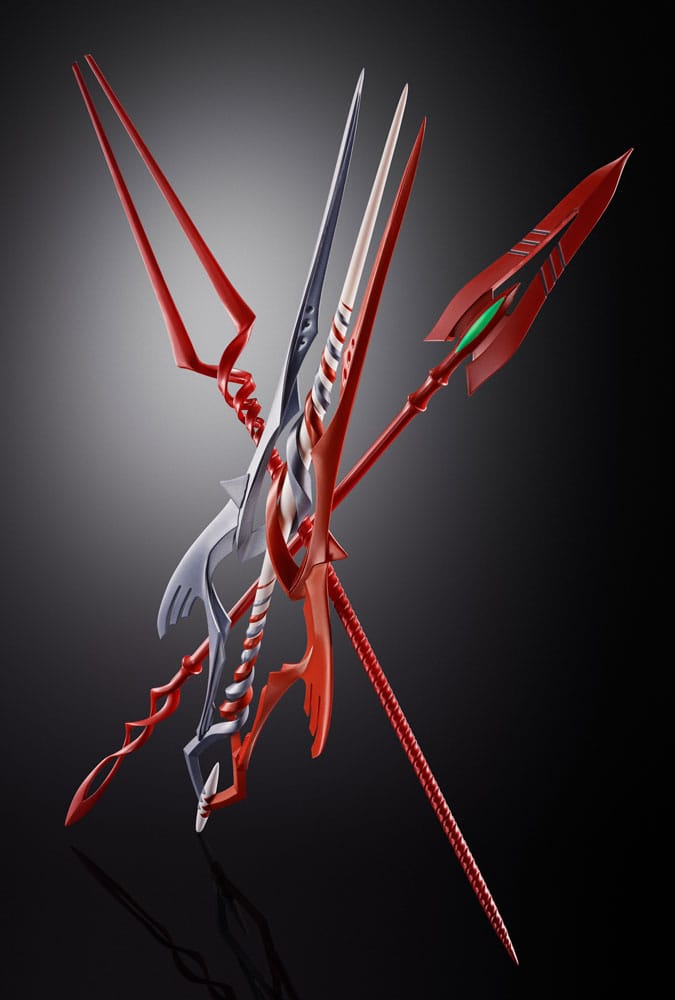 Neon Genesis Evangelion 3 Spears Set Metal Construction Accessory Set for Eva 30th with Spear Other Color