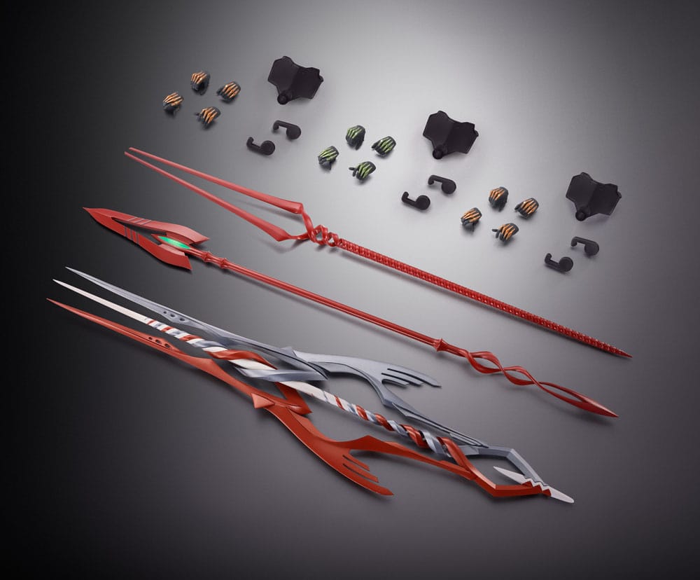 Neon Genesis Evangelion 3 Spears Set Metal Construction Accessory Set for Eva 30th with Spear Other Color