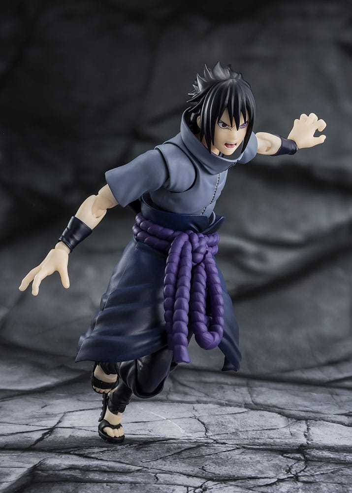 Naruto S.H.Figuarts Action Figure Sasuke Uchiha Solitary Shinobi 15 cm