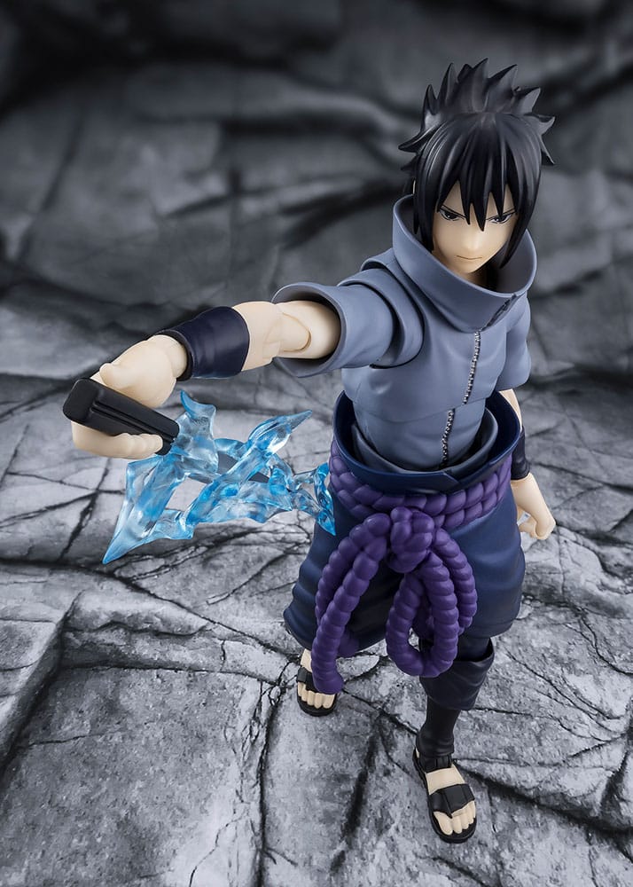 Naruto S.H.Figuarts Action Figure Sasuke Uchiha Solitary Shinobi 15 cm