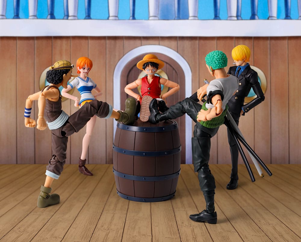 One Piece S.H. Figuarts Accessory Set The Straw Hat Crew Party Set