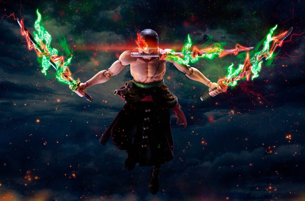 One Piece S.H.Figuarts Action Figure Roronoa Zoro The King of Hell 15 cm