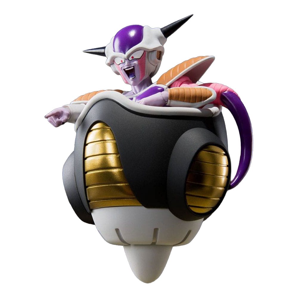 Dragon Ball Z S.H. Figuarts Action Figure Frieza (First Form) & Frieza Pod Reissue 11 cm