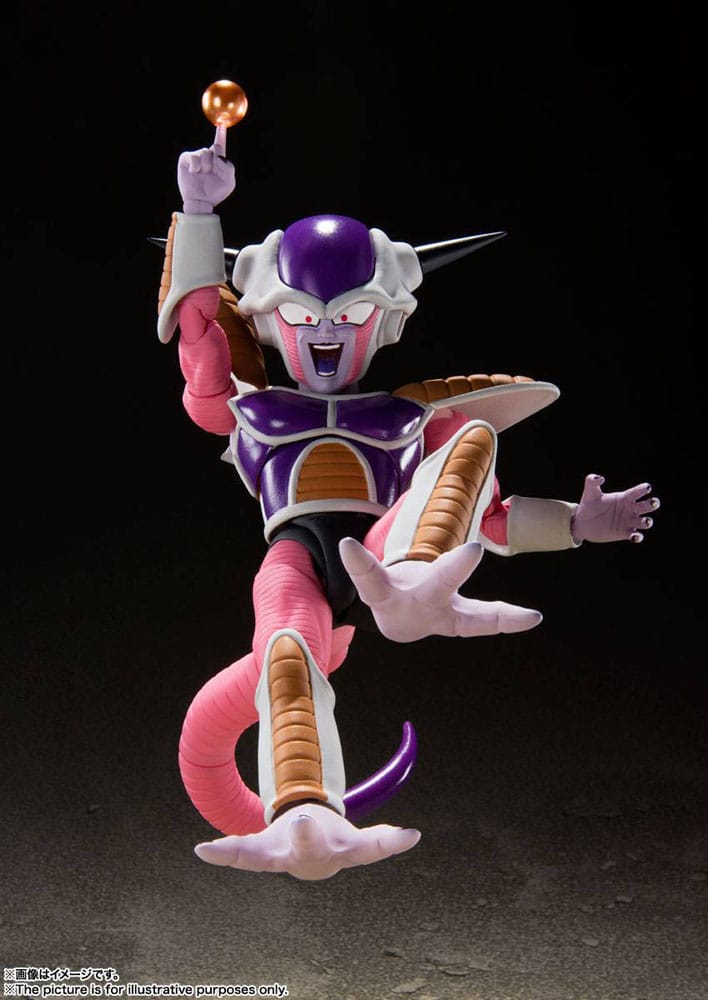 Dragon Ball Z S.H. Figuarts Action Figure Frieza (First Form) & Frieza Pod Reissue 11 cm