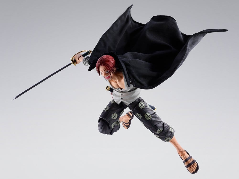 One Piece S.H.Figuarts Action Figure Shanks -Marineford- 17 cm