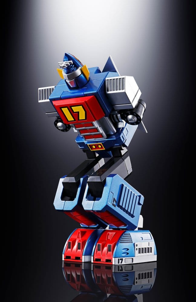 Daitetsujin 17 Soul of Chogokin Diecast Action Figure GX-101S Daitetsujin 17 & 18 Graviton Box 18 cm