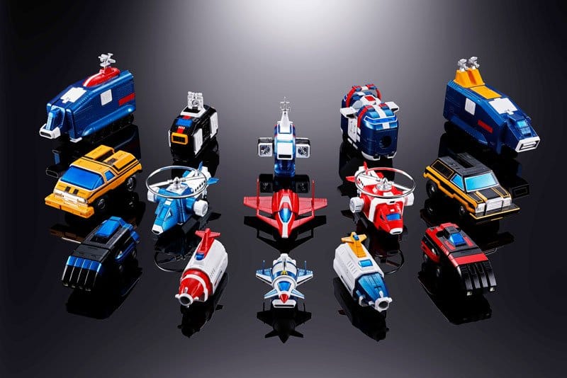 Armored Fleet Dairugger XV Soul of Chogokin Diecast Action Figure GX-88