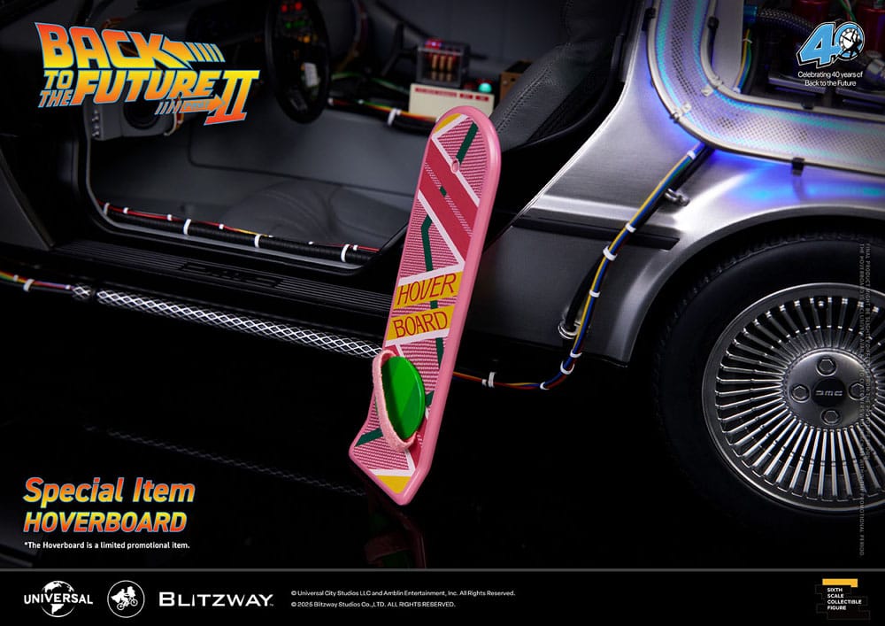Back to the Future II Premium UMS vehicle 1/6 Time Machine 74 cm