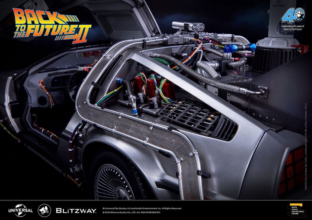 Back to the Future II Premium UMS vehicle 1/6 Time Machine 74 cm