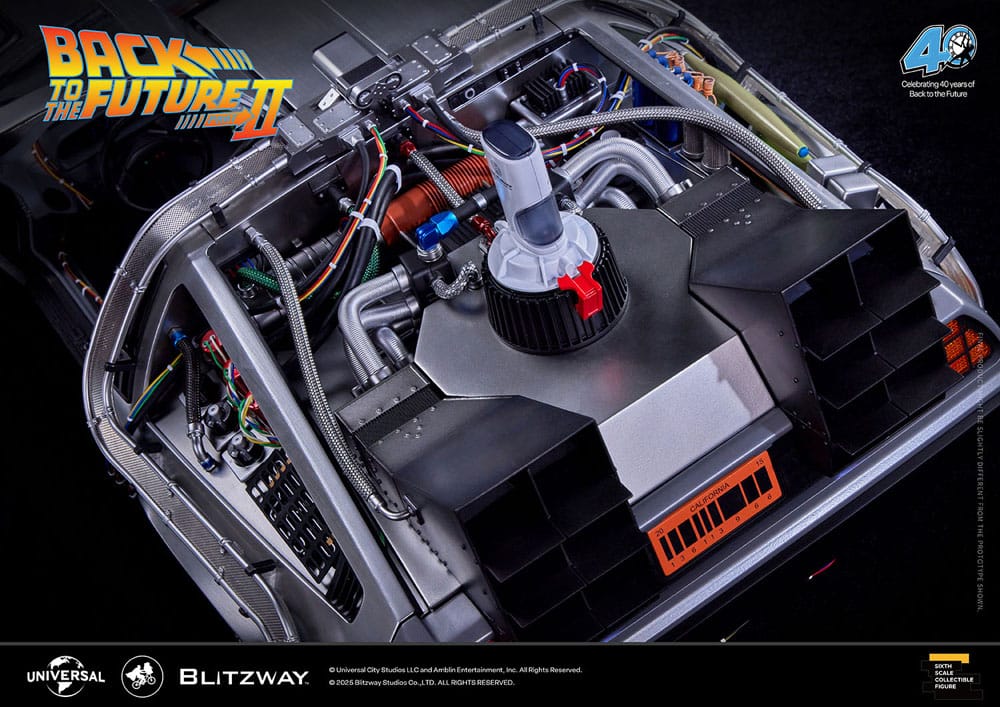 Back to the Future II Premium UMS vehicle 1/6 Time Machine 74 cm