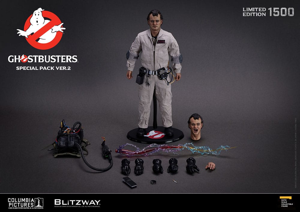 Ghostbusters Premium UMS Action Figure 4-Pack 1/6 Venkman, Stantz, Spengler, Zeddemore Ver. 2 31 cm