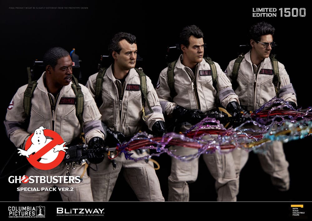 Ghostbusters Premium UMS Action Figure 4-Pack 1/6 Venkman, Stantz, Spengler, Zeddemore Ver. 2 31 cm