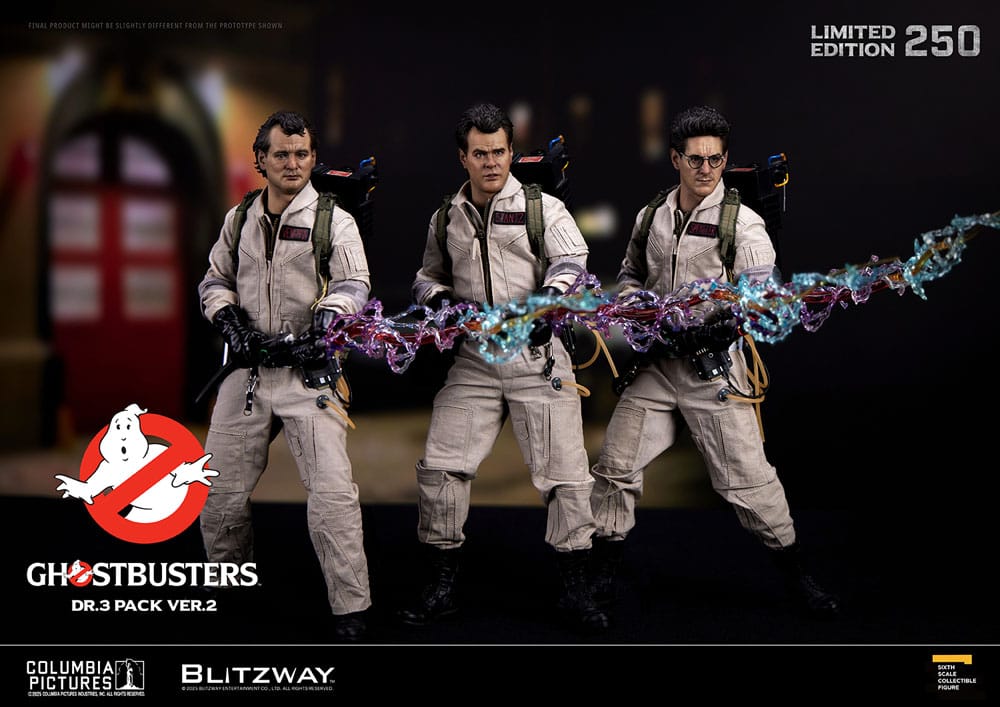 Ghostbusters Premium UMS Action Figure 3-Pack 1/6 Venkman, Stantz, Spengler Ver. 2 31 cm
