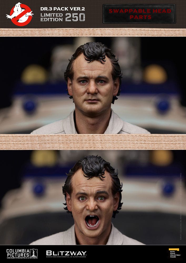 Ghostbusters Premium UMS Action Figure 3-Pack 1/6 Venkman, Stantz, Spengler Ver. 2 31 cm