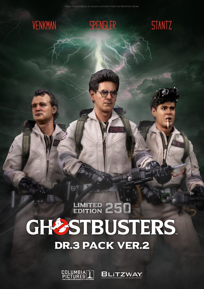 Ghostbusters Premium UMS Action Figure 3-Pack 1/6 Venkman, Stantz, Spengler Ver. 2 31 cm