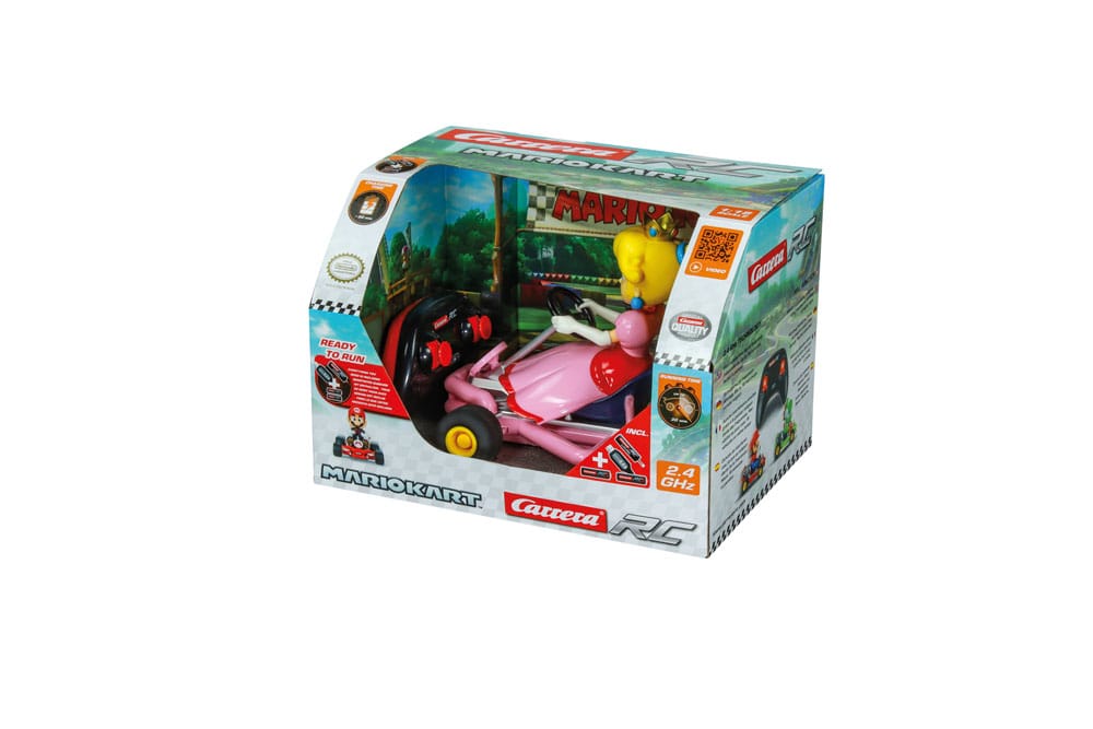 Super Mario Kart RC remote-controlled Car 1/18 2.4GHz Pipe Kart Peach