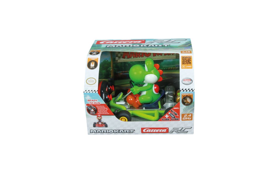 Super Mario Kart RC 1/18 2.4GHz Pipe Kart Yoshi Remote Controlled Car
