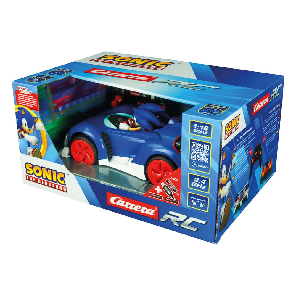 Sonic the Hedgehog Cart RC remote-controlled car 1/18 2.4GHz Sonic Performance