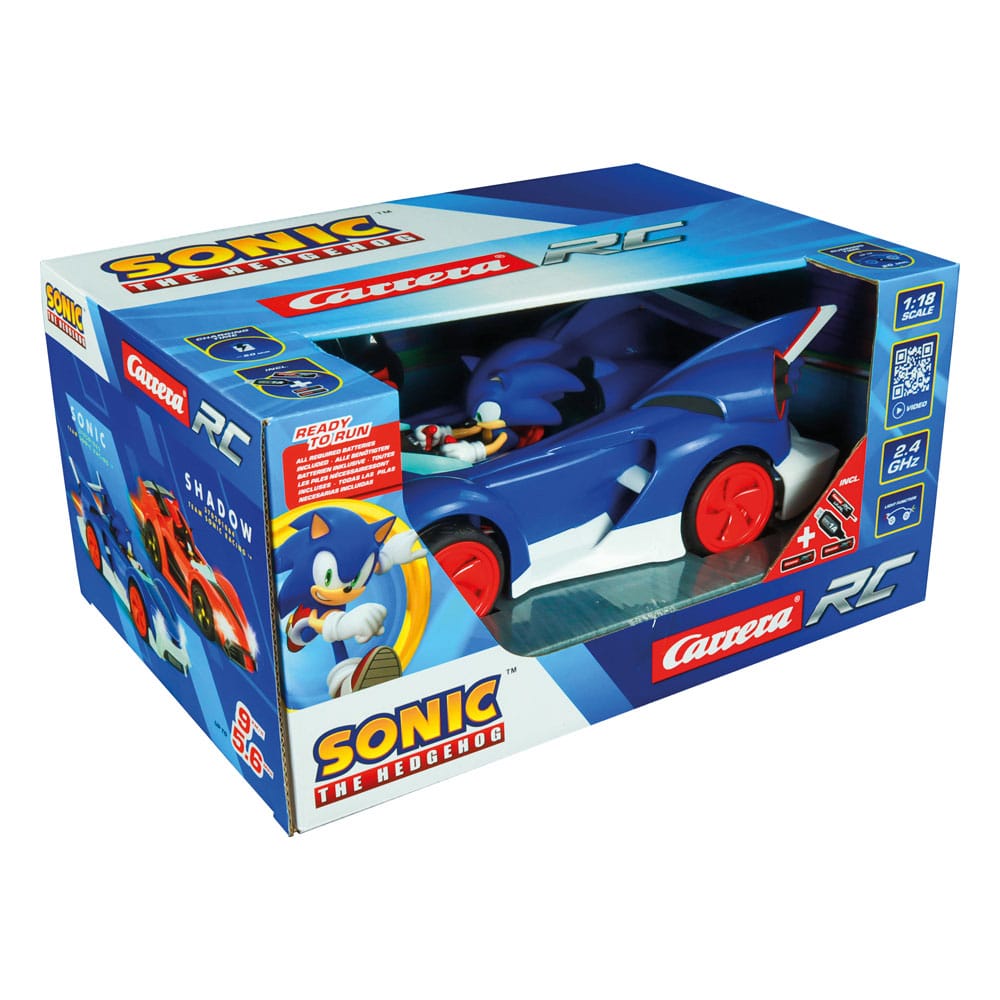 Sonic the Hedgehog Cart RC remote-controlled car 1/18 2.4GHz Sonic Performance