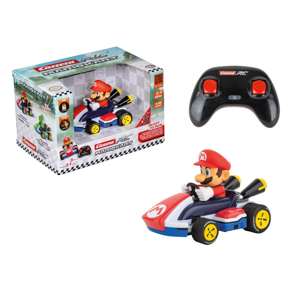 Super Mario Kart RC Remote Control Race Kart 1/32 2.4GHz Mario